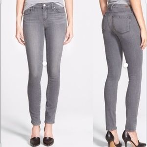 Paige Skyline Skinny in Grey